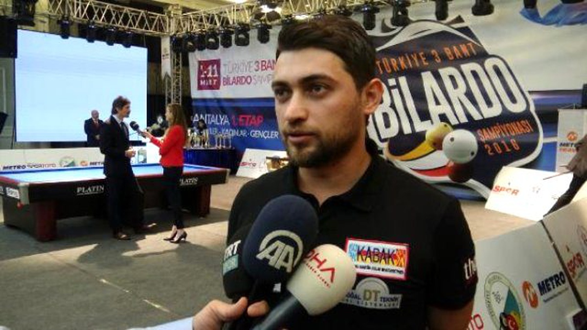 Türkiye 3 Bant Bilardo Şampiyonası 1\'inci Etabı Sona Erdi