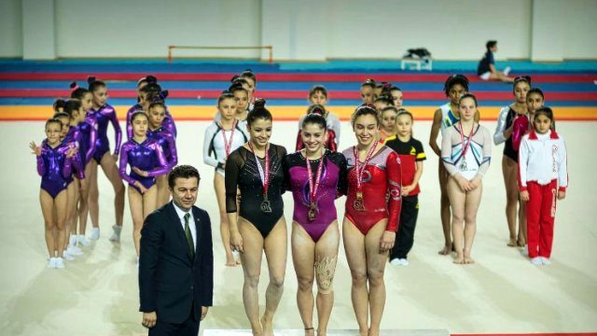 Tutya Yılmaz'dan Artistik Jimnastikte Türkiye Şampiyonluğu