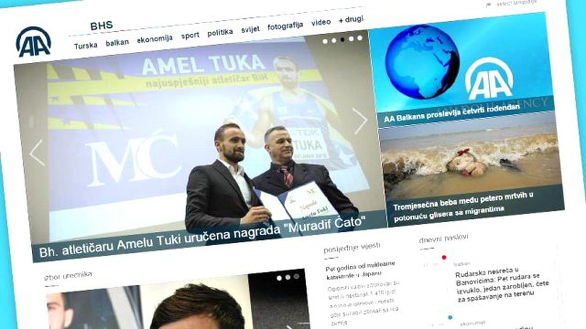 AA\'nın Boşnakça, Hırvatça, Sırpça yayını 4 yaşında