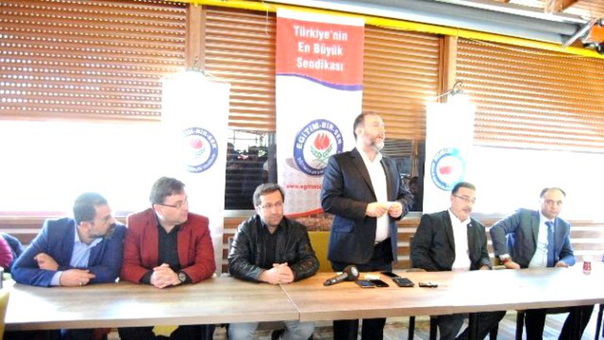 Eğitim Bir-sen Eskişehir Şube Başkanı Muammer Karaman Açıklaması
