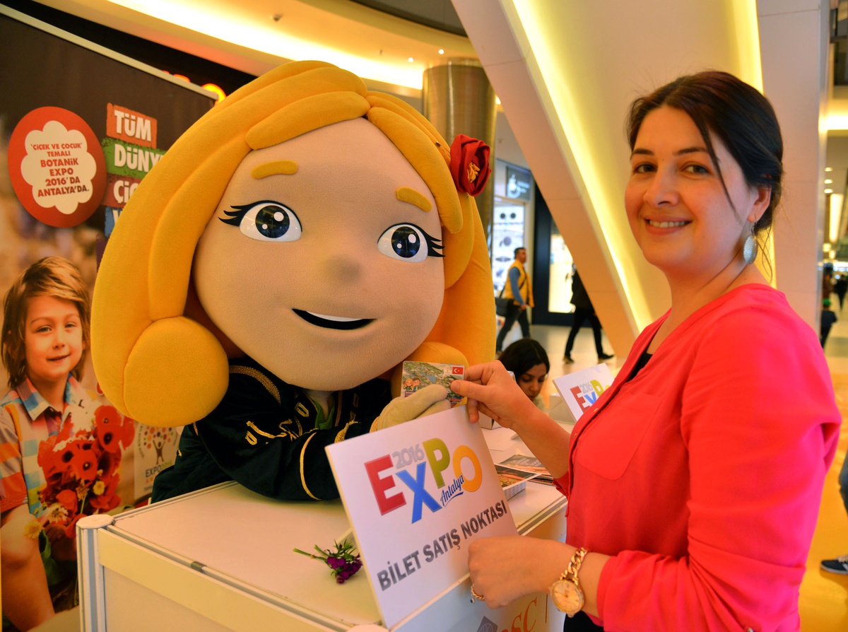 Expo 2016\'Ya Giriş Biletleri Avm\'lerde Satışta