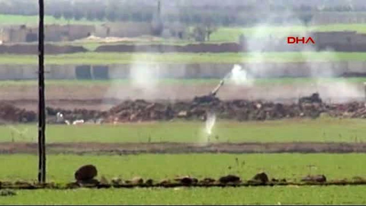Kilis Obüsler Işid\'i Vurmaya Devam Ediyor