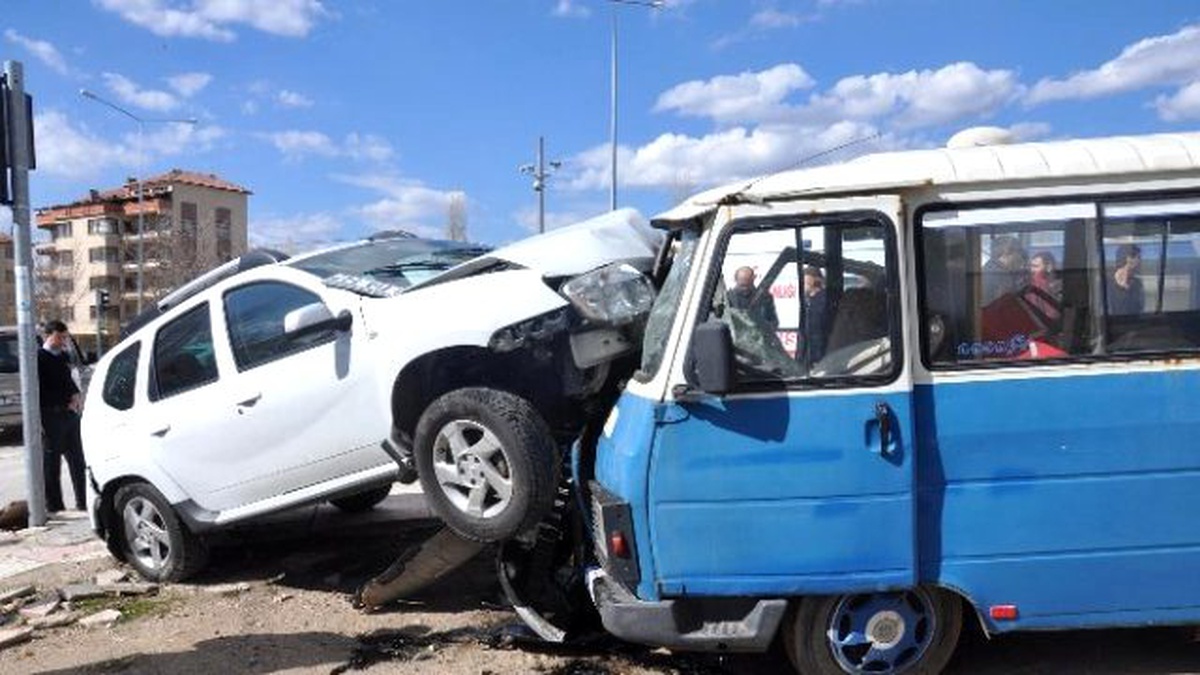Yozgat\'ta Trafik Kazası: 1 Yaralı
