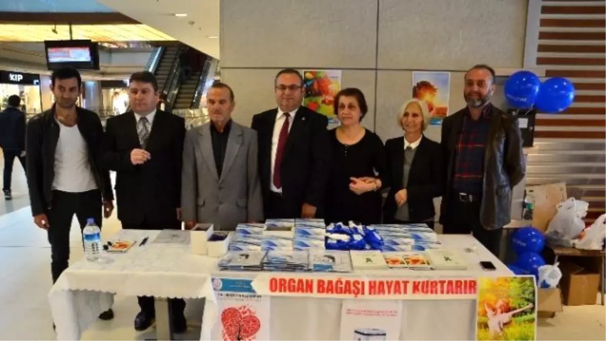 Zonguldak Diyaliz-organ Nakli Derneğinden Organ Bağış Standı