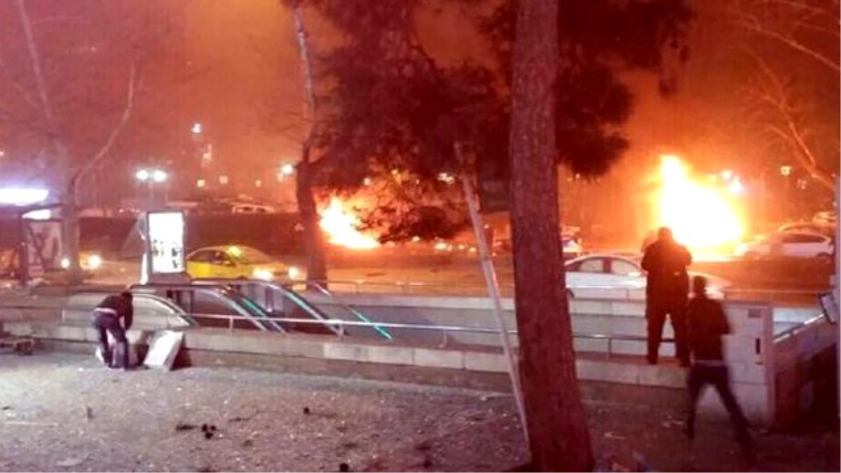 Ankara\'da Bombalı Araçla Saldırı! 37 Kişi Öldü, 71 Kişi Yaralandı