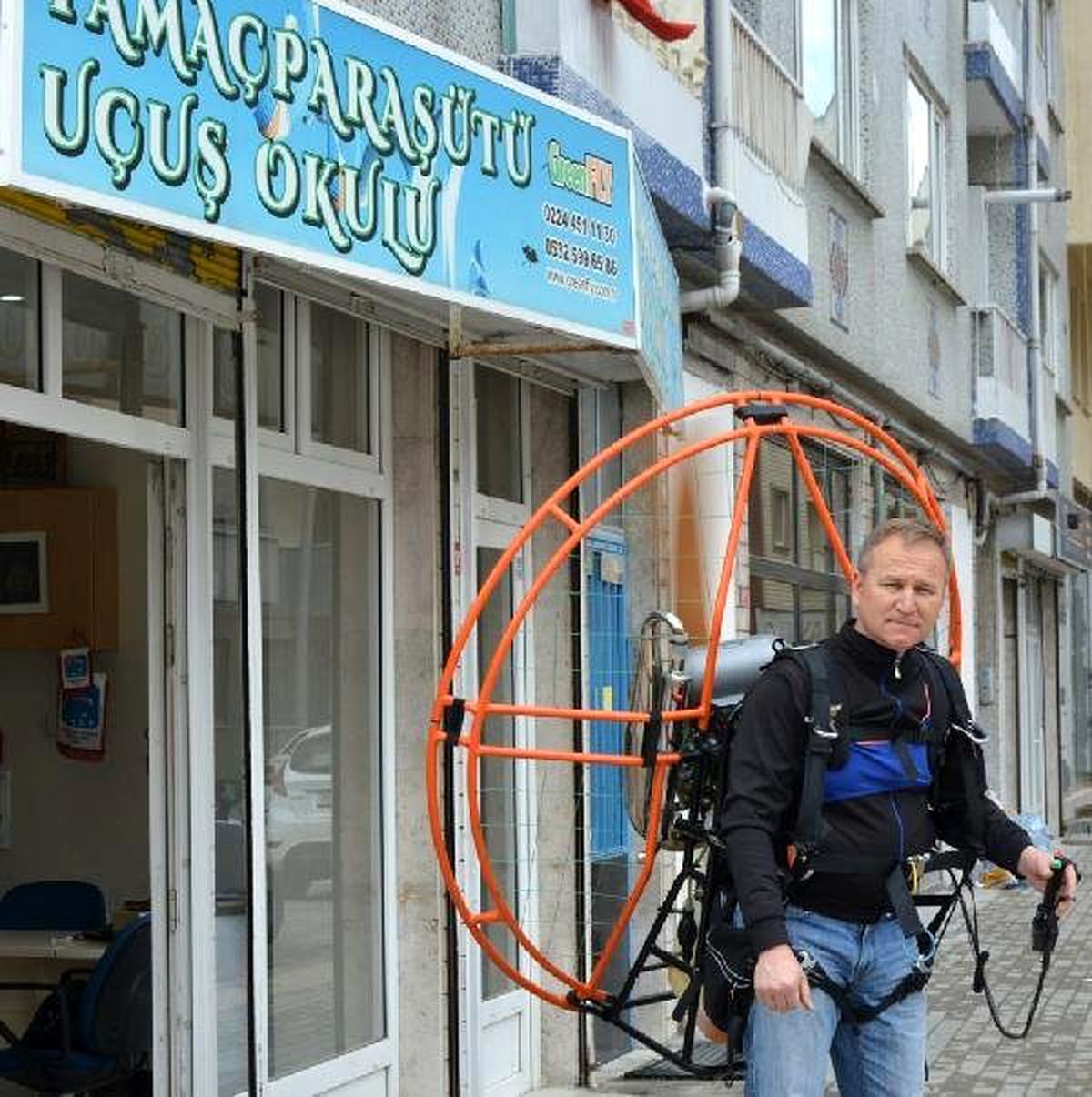 Bursa\'da Paramotor Üretimini Başlattı