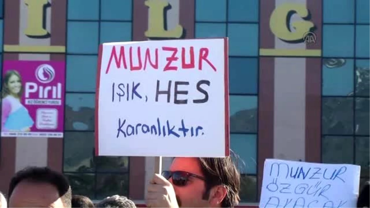 Erzincan\'da Hes Protestosu
