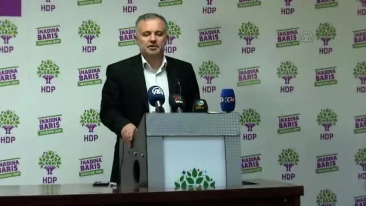 Hdp Parti Sözcüsü Bilgen - Dokunulmazlık Dosyaları