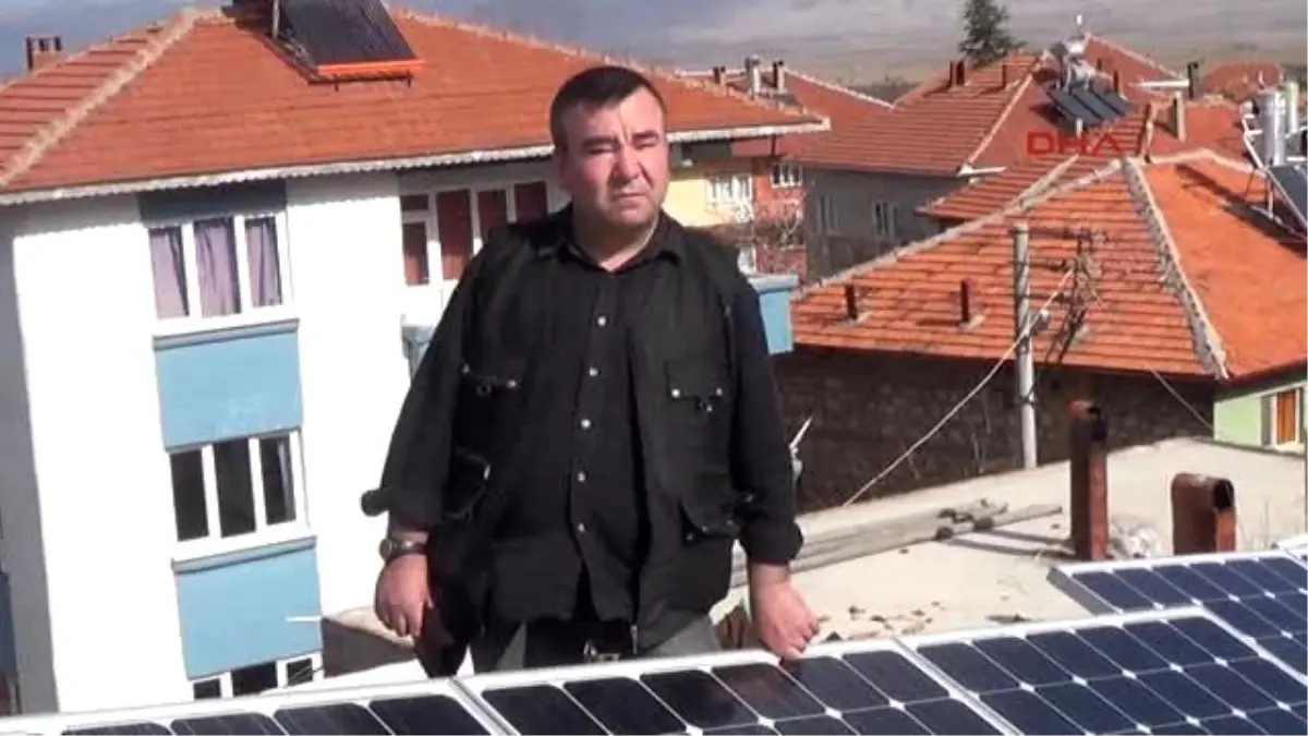 Afyonkarahisar-Elektrik Kesintileri ve Yüksek Fatura Bezdirince Güneş Enerjisine Yöneldi