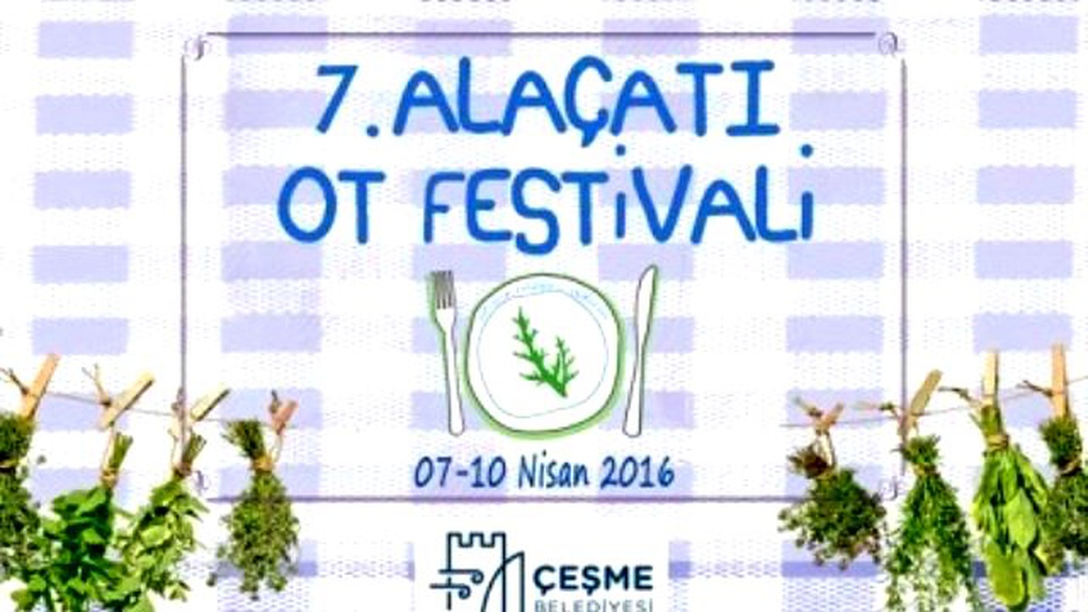 Alaçatı Ot Festivali İçin Stant Başvuruları 15 Mart\'ta