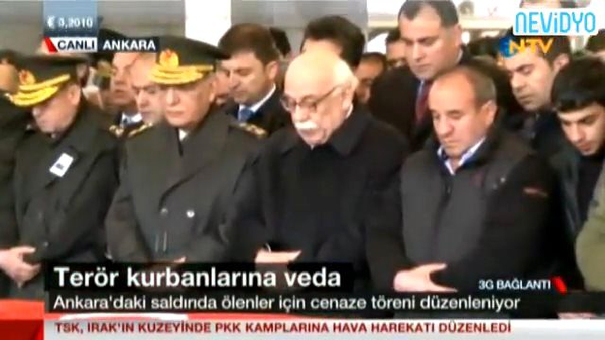 Ankara\'da Hayatını Kaybedenleri Cenaze Namazı Kılındı