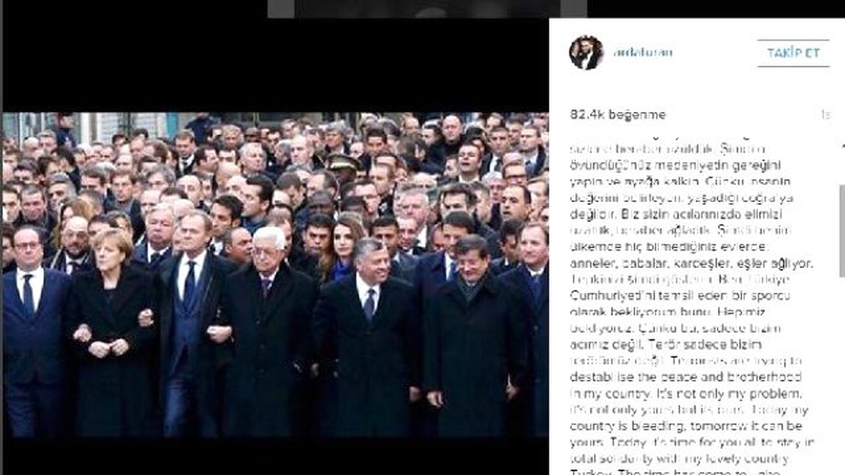Arda Turan Tüm Dünya Liderlerine Seslendi