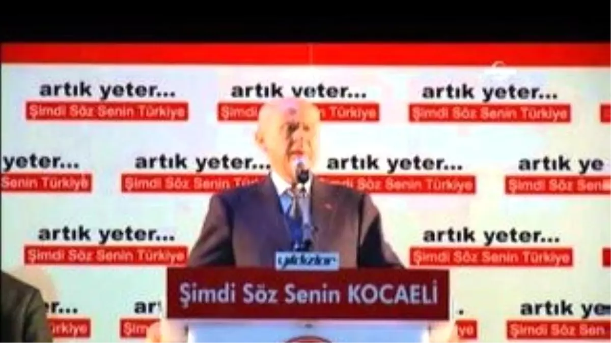 Bahçeli: Millet 91 Gündür Komplo ve Montajla İstismar Ediliyor Aldatılıyor