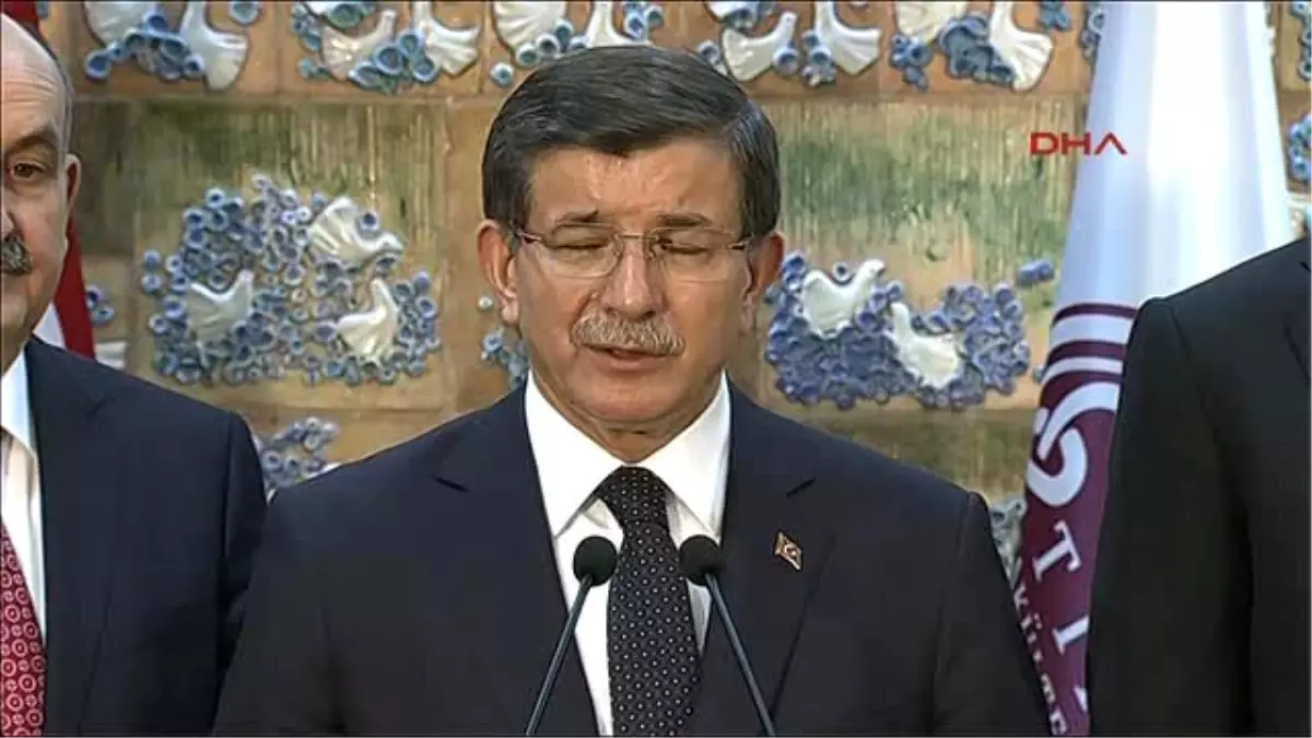 Davutoğlu Ankara\'da Yüreğimizi Yakan Hain Bir Saldırı ile Bir Kez Daha Karşı Karşıya Kaldık