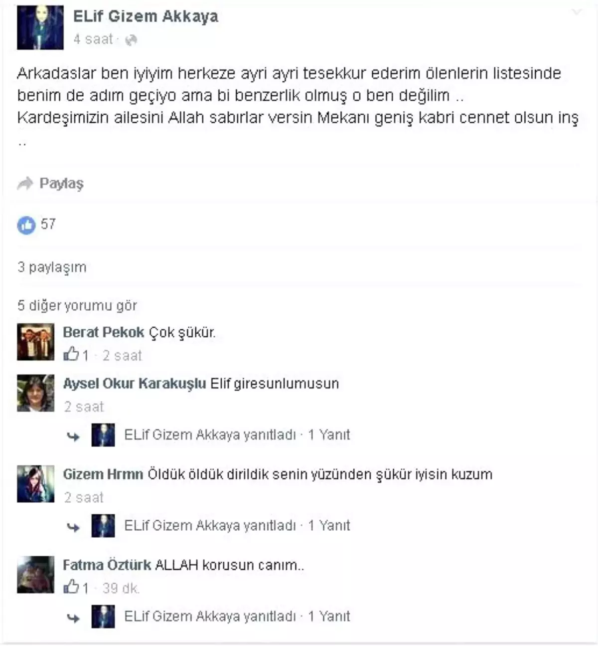 Kahreden İsim Benzerliği