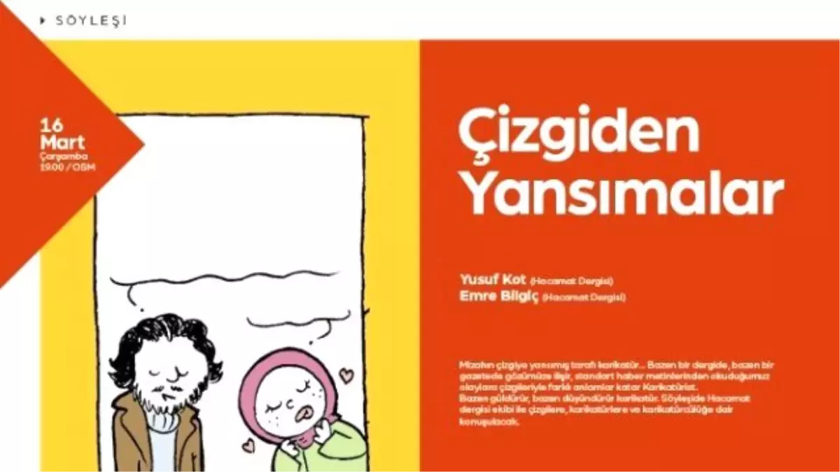 Ofis Sanat Merkezinde "Çizgiden Yansıyanlar" Konuşulacak