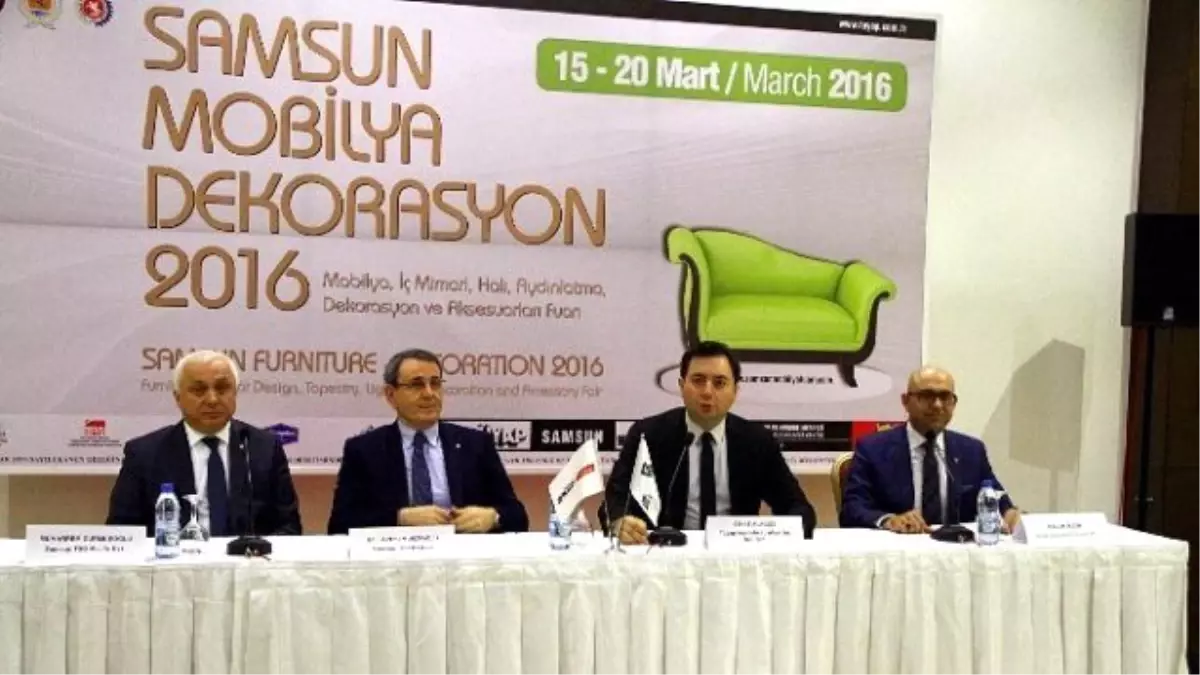 Samsun Mobilya ve Dekorasyon Fuarı Yarın Açılıyor