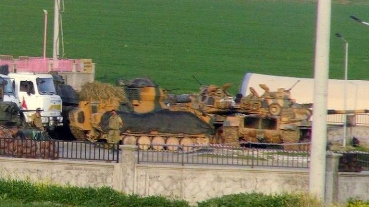 Tanklar İpekyolu\'na Konuşlandırıldı