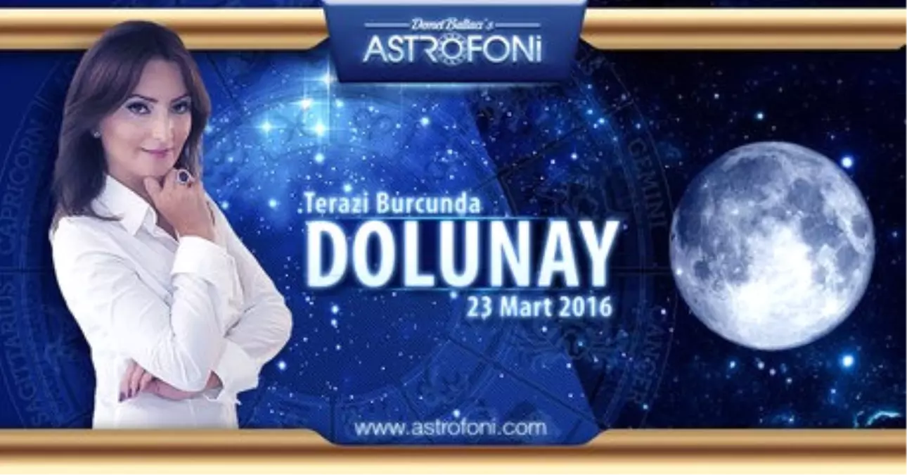 Terazi Burcunda Dolunay 23 Mart 2016