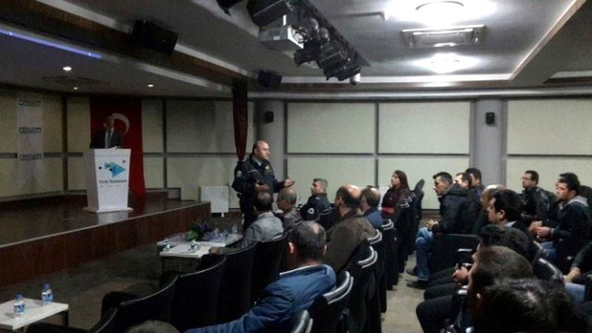 Terör Eylemlerine Karşı Seminer Verildi