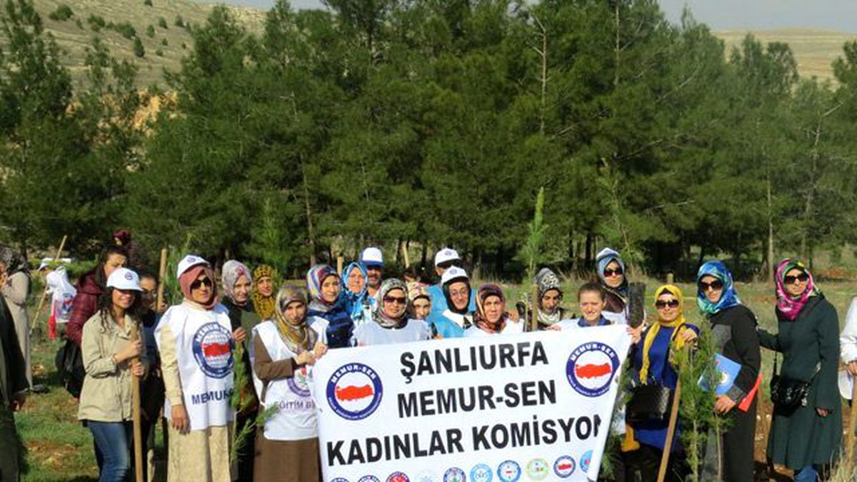 Toprağa Kadın Eli Değdi