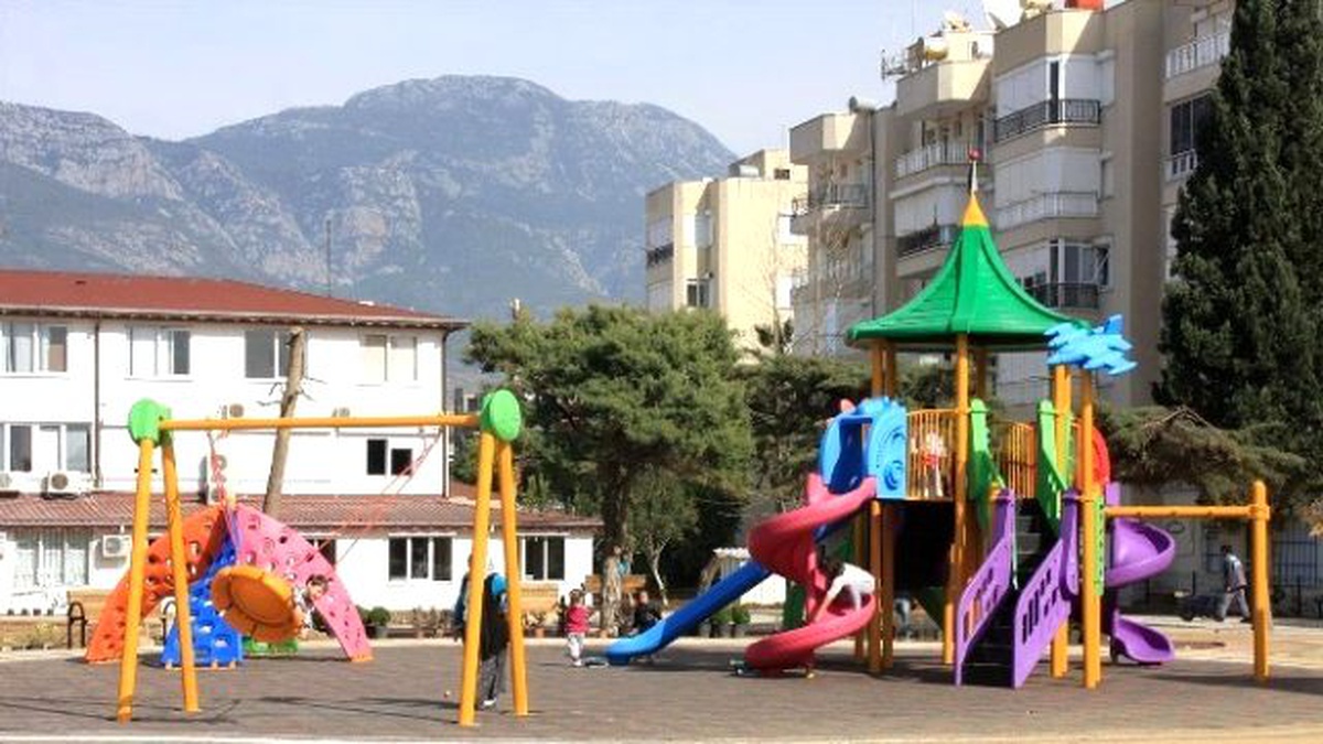 Alanya Mahmutlar\'a Yeni Park ve Sosyal Alan