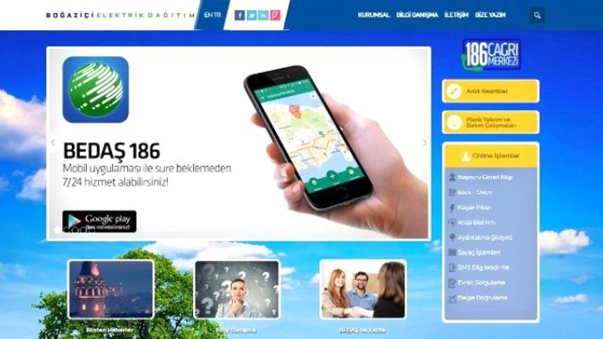 Bedaş İnternet Sitesini \'Daha Hızlı ve Kolay Hizmet\' İçin Yeniledi
