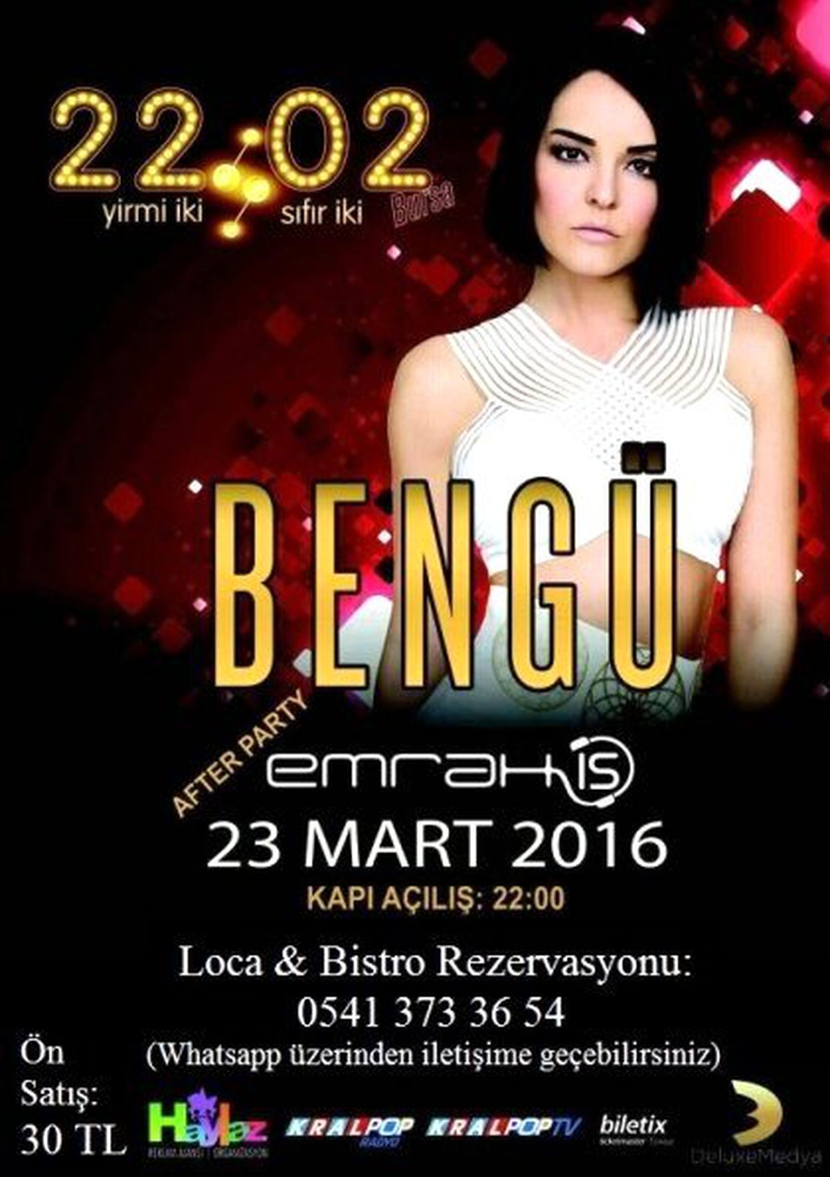 Bengü 22,02 Görükle Konseri