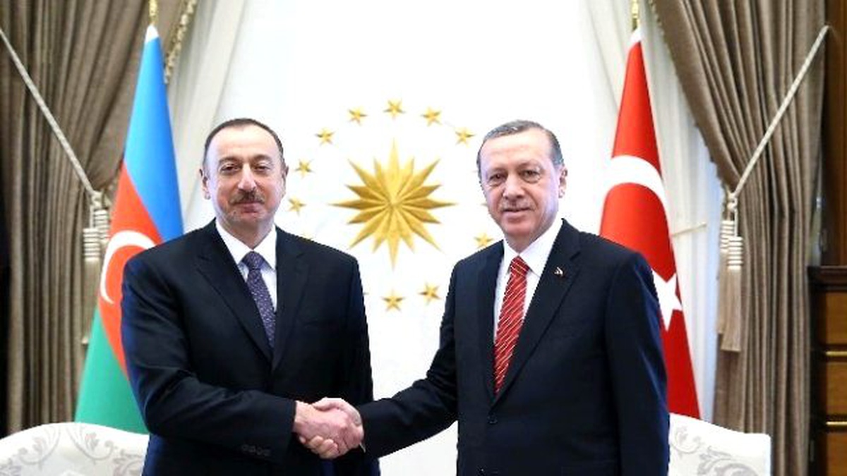 Cumhurbaşkanı Erdoğan, Azerbaycan Cumhurbaşkanı Aliyev ile Görüştü