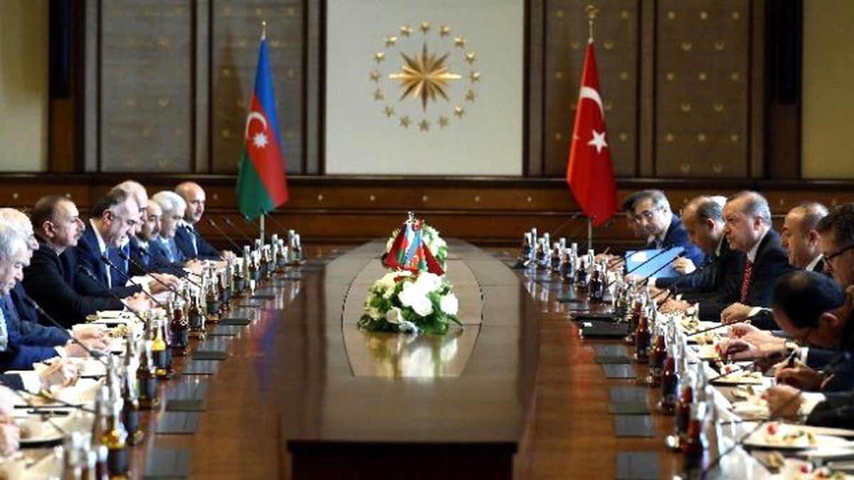 Cumhurbaşkanlığı Külliyesi\'nde Tarihi Buluşma