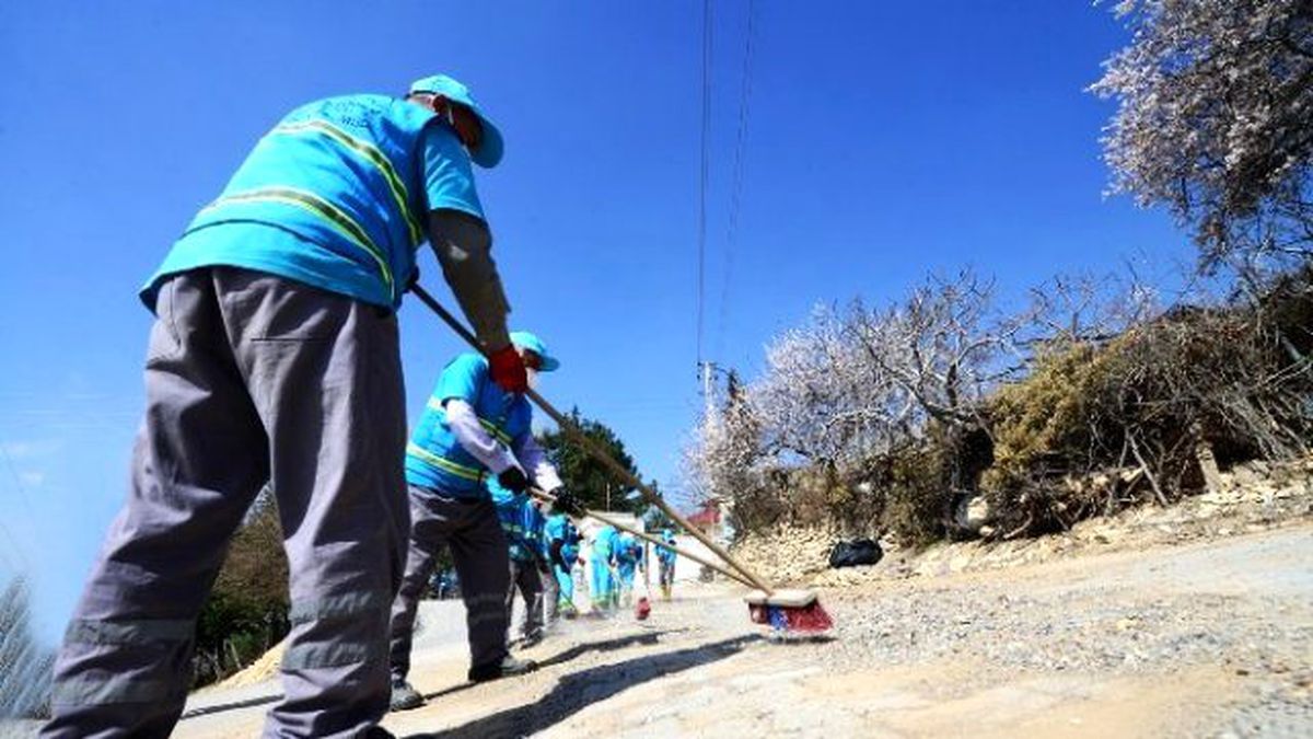 Dulkadiroğlu Belediyesi\'nden Bahar Temizliği