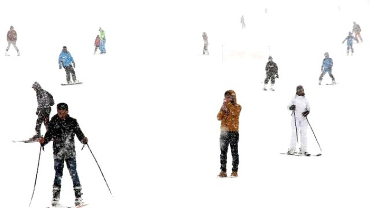 Erciyes\'te Kayak Sezonu Uzadı