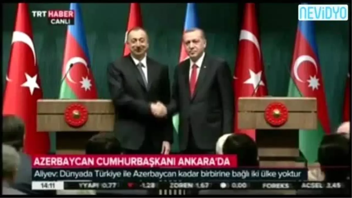 Erdoğan - Aliyev Kucaklaşması Gündeme Oturdu