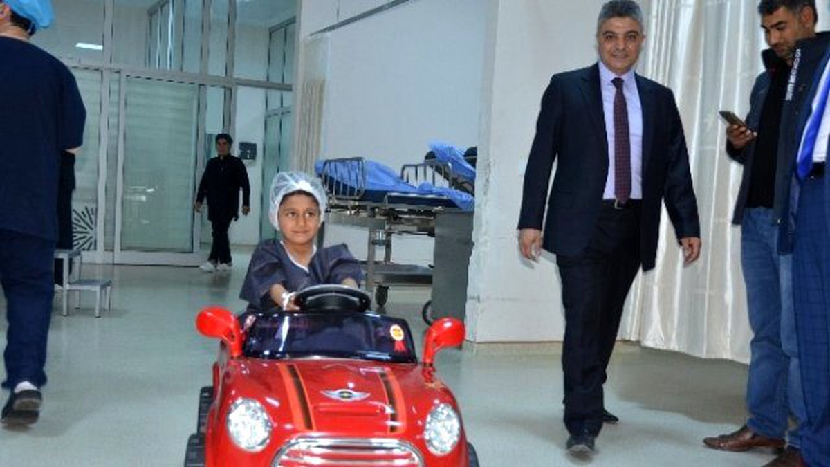 Hasta Çocuklar İçin Akülü Araç