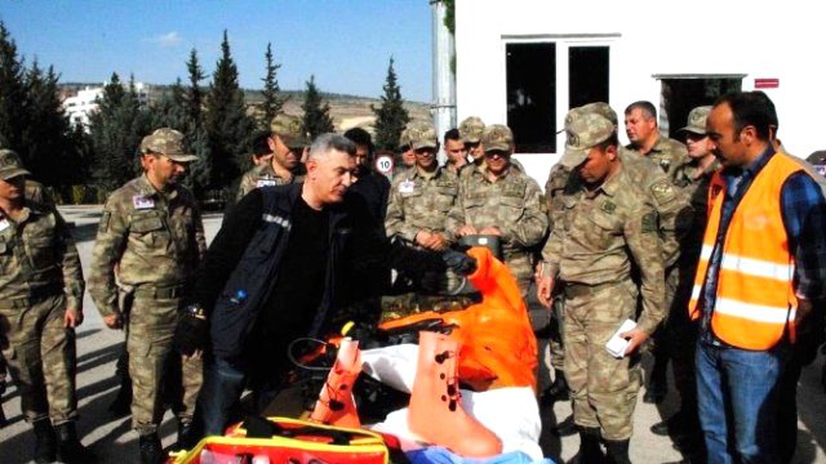 Jandarmaya Kimyasal, Biyolojik, Radyoaktif ve Nükleer Saldırılara Karşı Eğitim