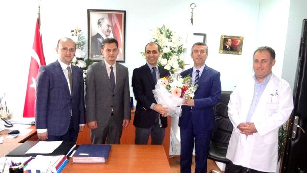 Kaymakam Sırmalı Hastaneyi Ziyaret Etti