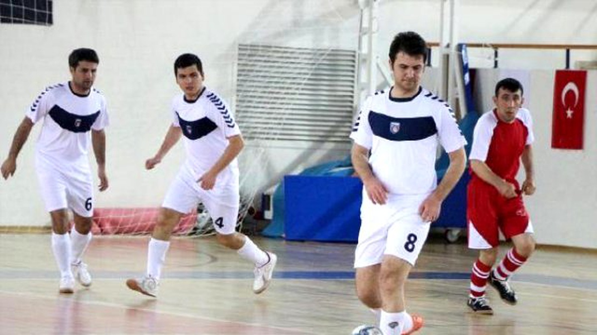 Kemer\'de Görme Engelliler Futsal Müsabakaları Başladı