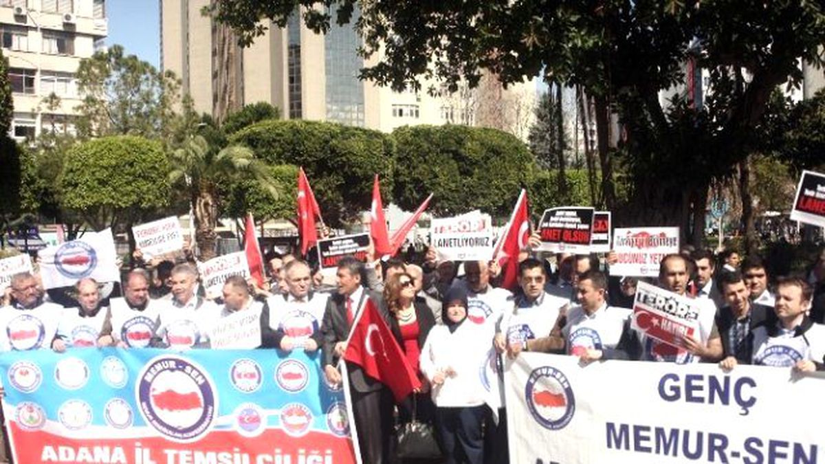 Memur-sen Terörü Protesto Etti