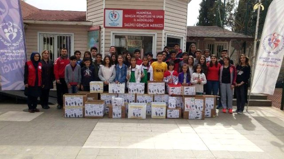 Salihli Gençlik Merkezinden Bir Örnek Çalışma Daha