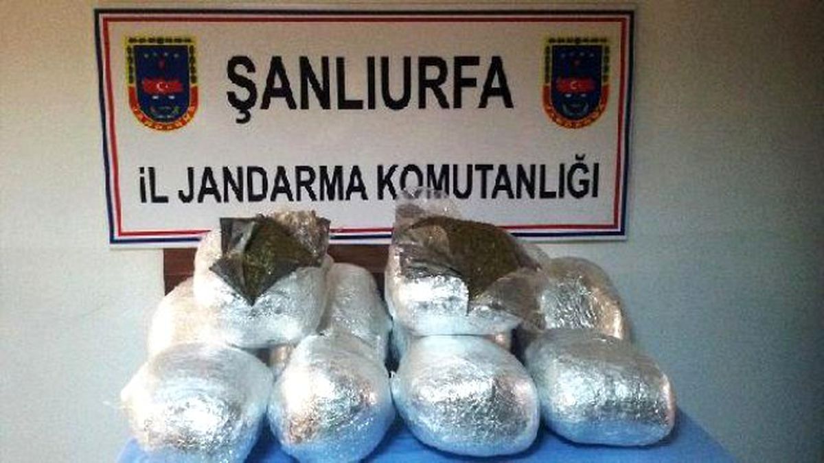 Şanlıurfa\'da 36 Kilo Esrara 1 Tutuklama