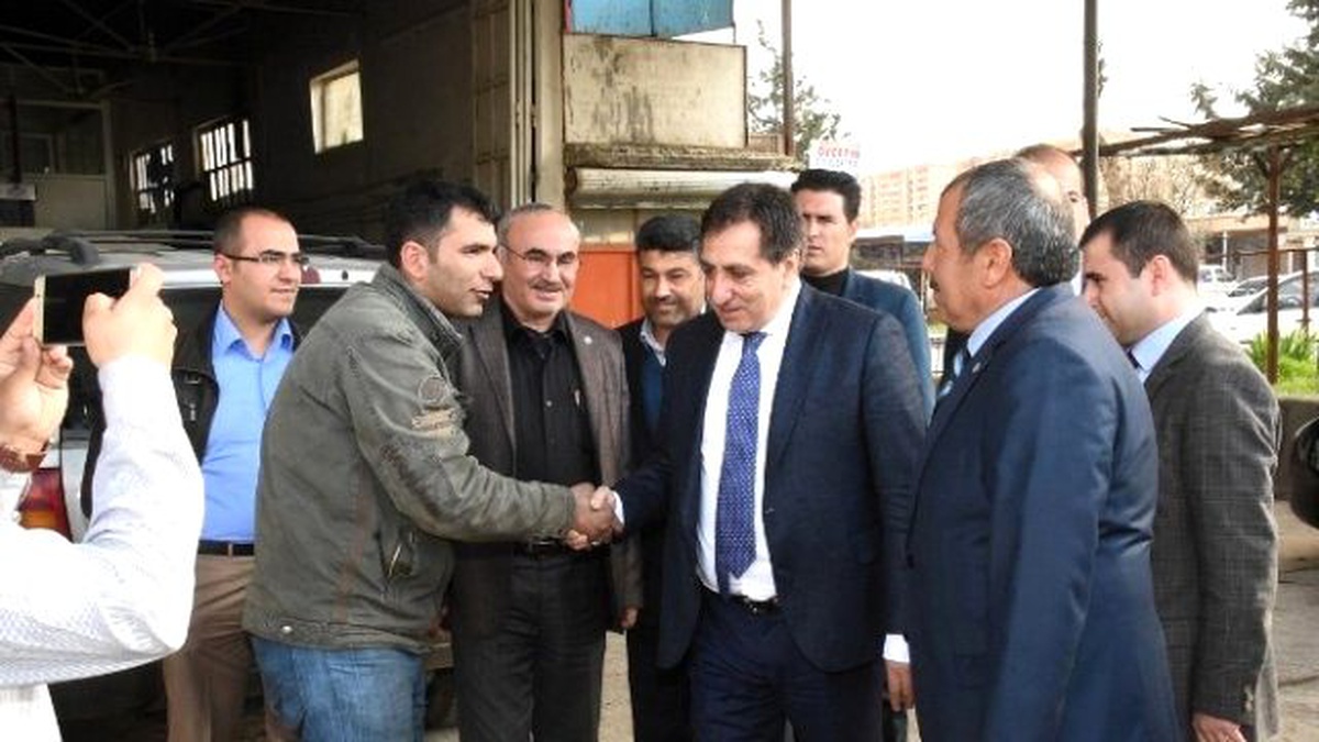 Şanlıurfa Valisi Sanayi Esnafını Ziyaret Etti