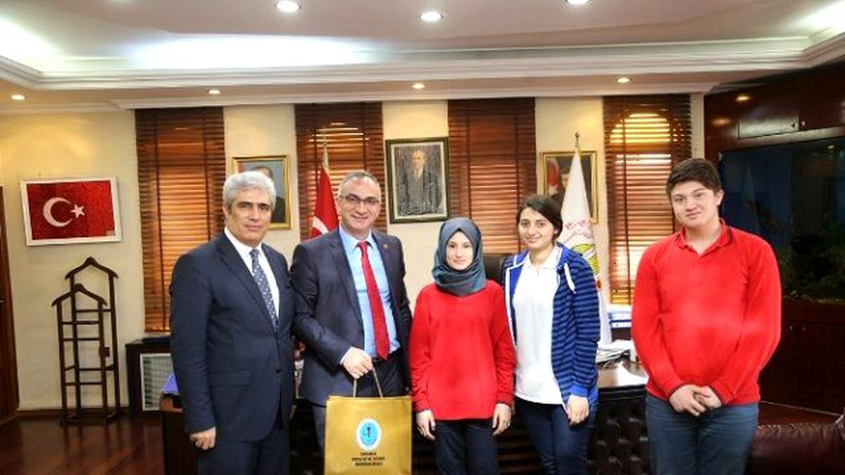 Sapanca Sağlık Meslek Lisesi'nden Başkan Yılmazer'e Ziyaret