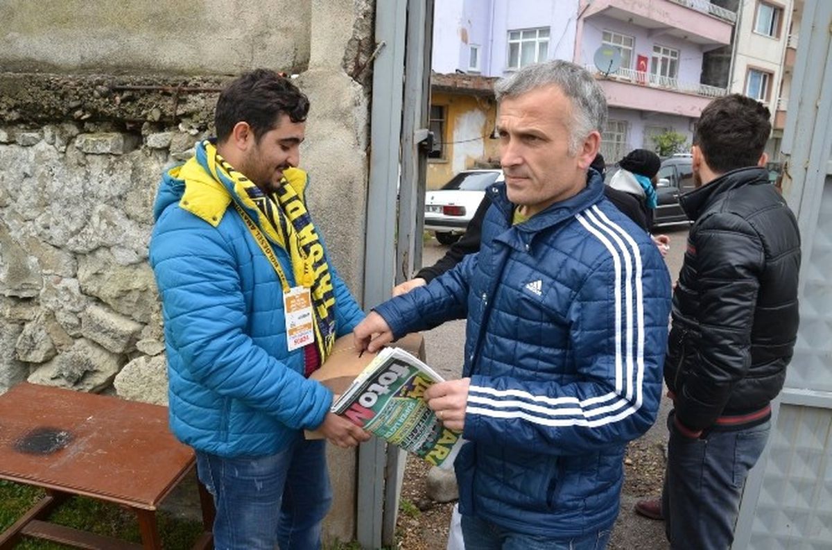 Taraftarlardan Örnek Davranış