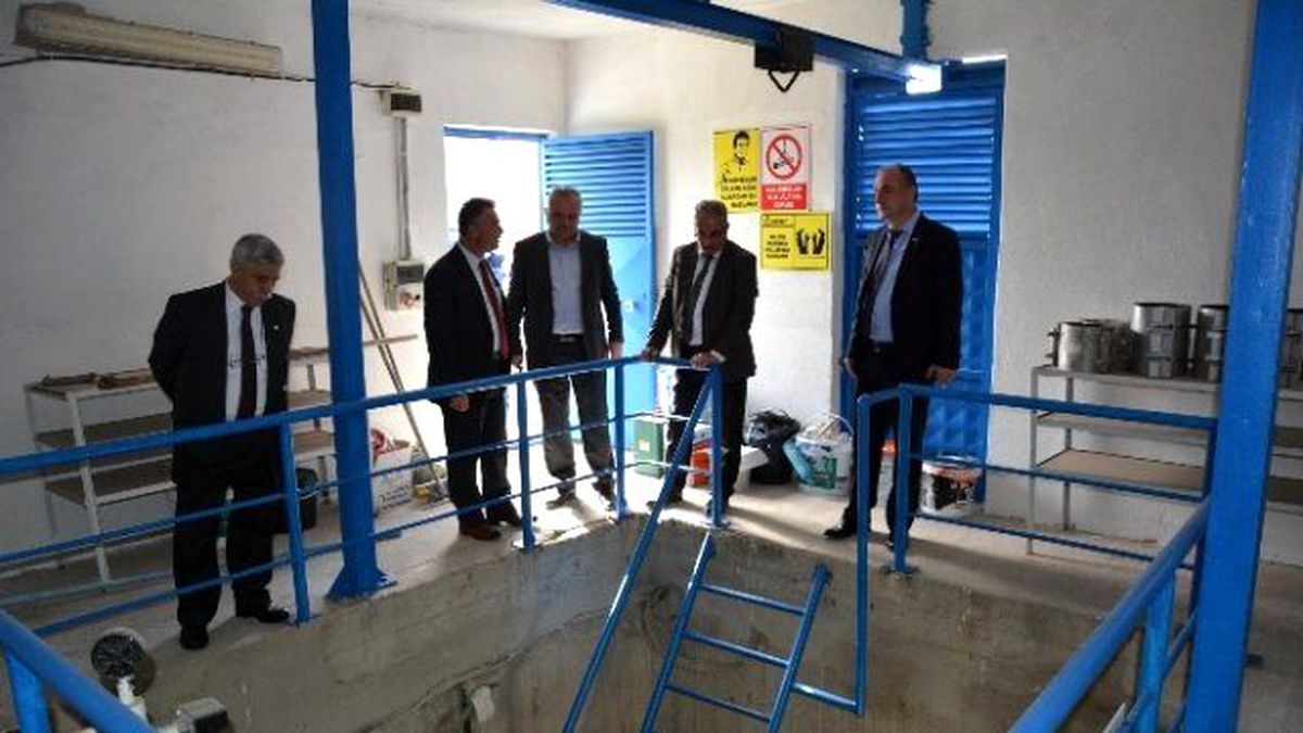 Teski Genel Müdürü Başa, Ergene-ulaş İçme Suyu Deposunda İncelemelerde Bulundu