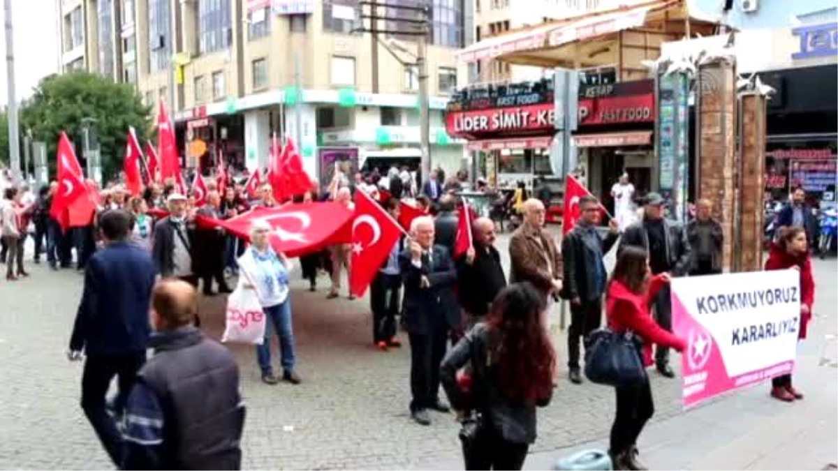 Türkiye Teröre Karşı Tek Vücut - Vatan Partisi Protesto