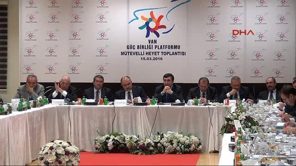 Van Bakan Yılmaz Güç Birliği Platformu Toplantısına Katıldı
