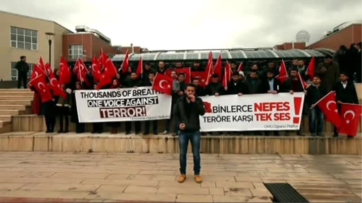 Ankara\'daki Terör Saldırısı Üç Dilde Okunan Bildiri ile Kınandı