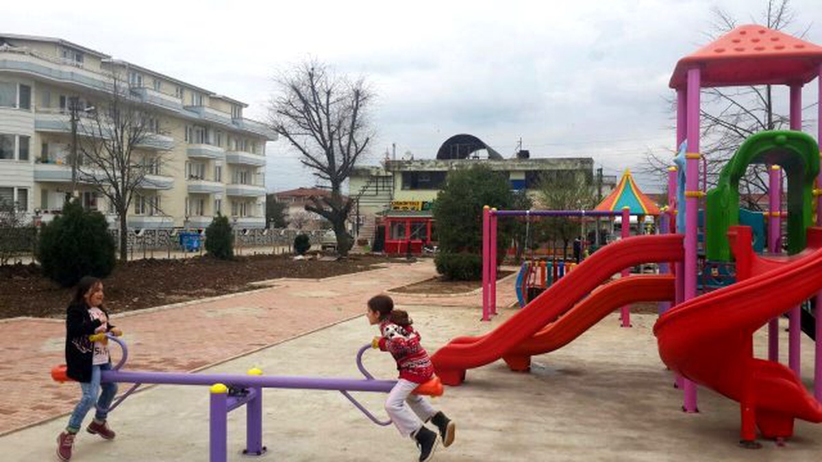 Ataevler Mahalle Parkı\'nda Sona Yaklaşıldı