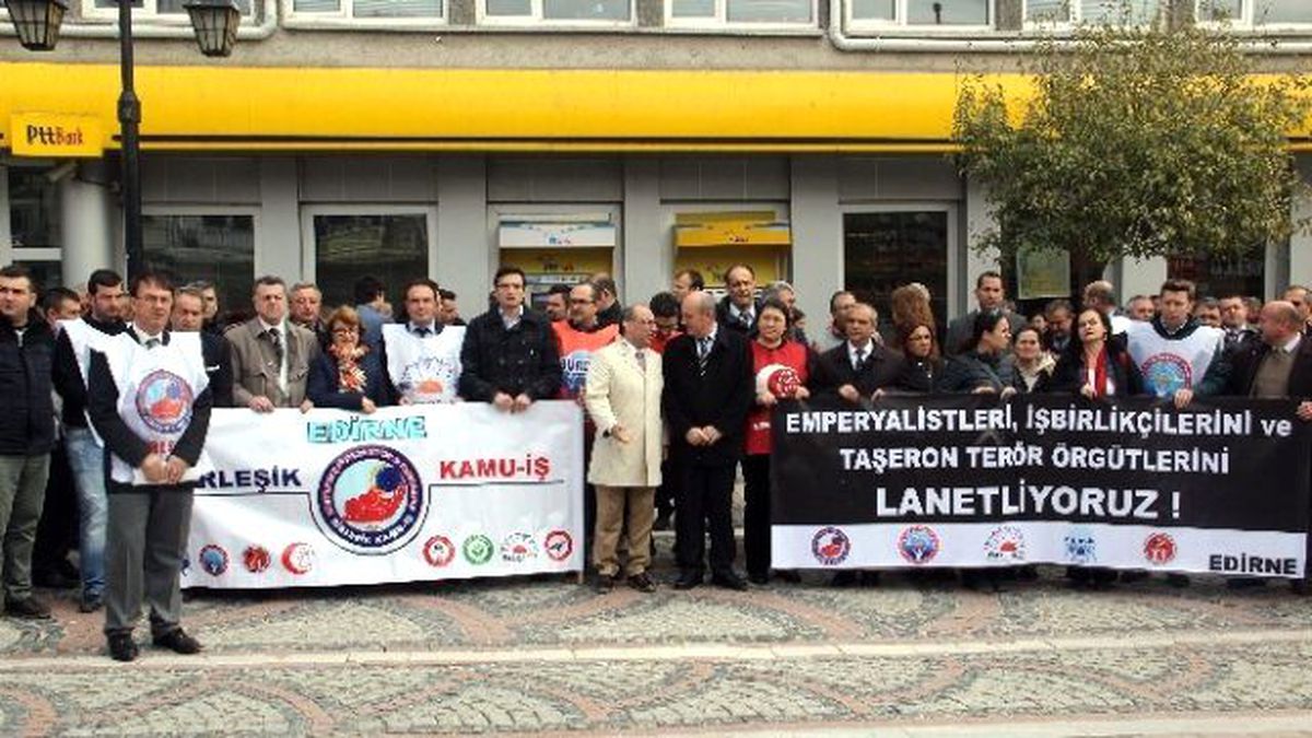 Birleşik Kamu-iş\'ten Teröre Lanet