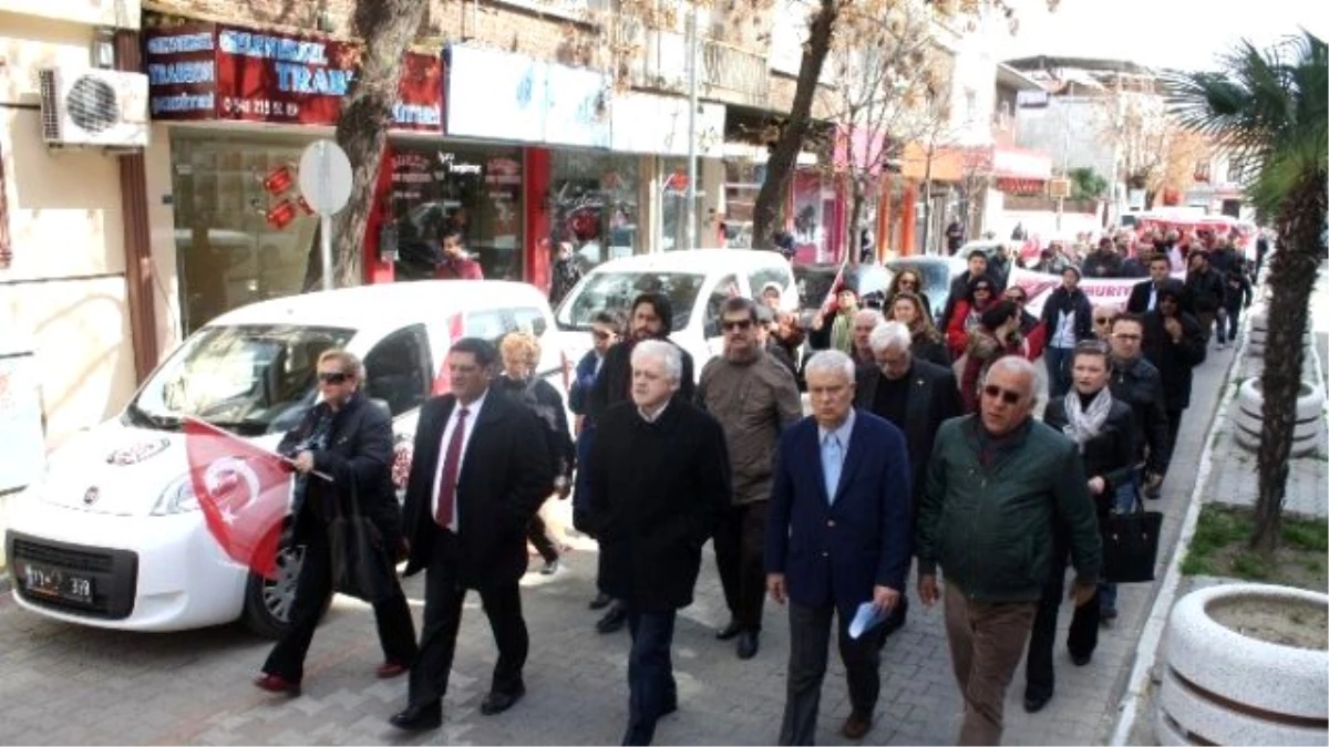 CHP Edremit İlçe Başkanlığı Terörü Lanetledi